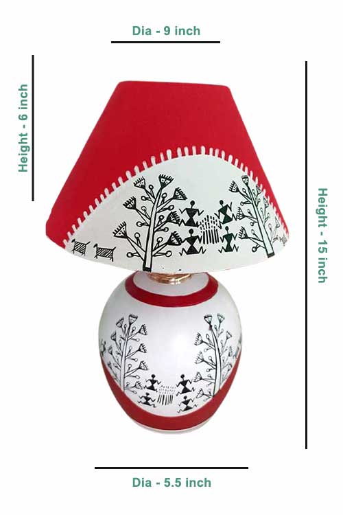 red-and-white-warli-art-lamp-2