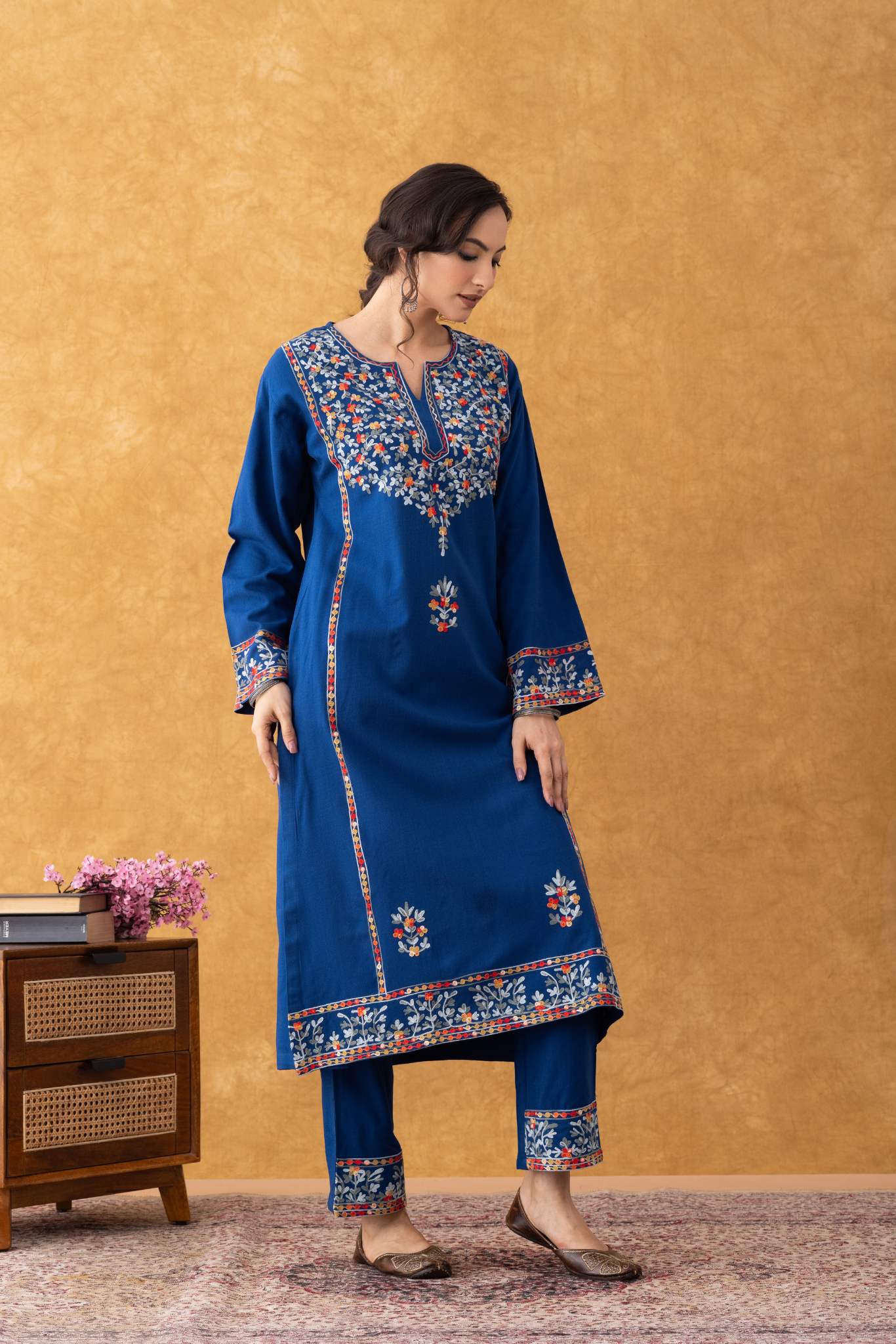 Blue embroidered kurta set, royal blue kurta set with dupatta, navy blue kurta set with dupatta, sky blue kurta set with dupatta, winter suits for women, winter suits designs for ladies, winter party wear suits for ladies, winter stitched suits for ladies, winter wear suits for women, Kashmiri winter suits for ladies. Blue embroidered kurta set, royal blue kurta set with dupatta, navy blue kurta set with dupatta, sky blue kurta set with dupatta, winter suits for women, winter suits designs for ladies, winte