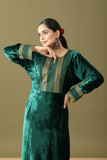 Bottle green kurta set, Bottle green velvet suit, Bottle green color kurta, Bottle green colouBottle green kurta set, Bottle green velvet suit, Bottle green color kurta, Bottle green colour kurta, Bottle green kurta, Bottle green colour velvetr kurta, Bottle green kurta, Bottle green colour velvet, Velvet gota patti suit, Velvet gota patti, Velvet kurta gala design, Velvet green kurta, Winter velvet kurta set, Velvet palazzo set, Velvet kurta set with dupatta, Silk velvet kurta set, Velvet suit for wedding,