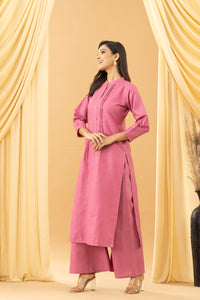 Harsingaar Onion Purple Kurta Set